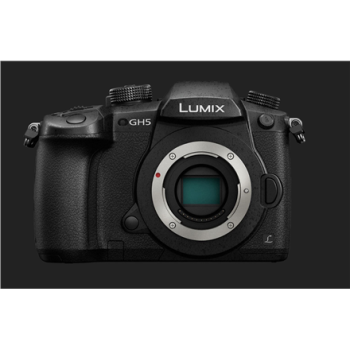 Panasonic LUMIX DC-GH5EG-K DSLM Camera Body 20.3 MP ISO 25600 Display diagonal 3.2 " Video recording Wi-Fi Contrast AF system Magnification 1.52 x Viewfinder Live MOS Black