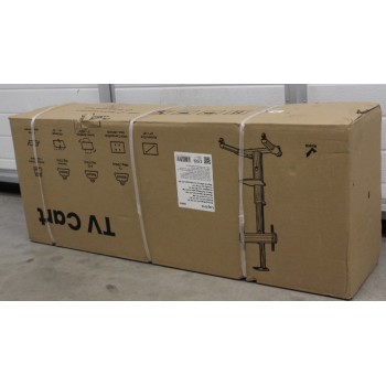 SALE OUT. Logilink BP0025 TV stand cart, adjustable TV height, 37–70“, max. 50 kg | Logilink | Floor stand | BP0025 | 30-70 " | Maximum weight (capacity) 50 kg | DAMAGED PACKAGING