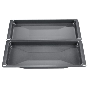 Bosch | Universal pan | HEZ530000, 2 half pans | Grey Bosch | Universal pan | HEZ530000, 2 half pans | Grey