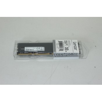 SALE OUT. Lexar DDR4 32GB 288 PIN U-DIMM 3200Mbps, CL19, 1.2V- BLISTER Package | Lexar | 32 GB | DDR4 | 3200 MHz | PC/server | Registered No | ECC No | DAMAGED SEAL