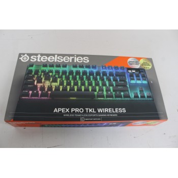 SALE OUT.  | SteelSeries | Gaming Keyboard | Apex Pro TKL (2023) | Black | Gaming keyboard | Wireless | RGB LED light | US | DEMO | Omnipoint 2.0 Adjustable Switches