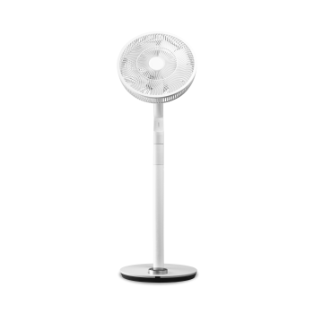 Duux | Fan | Whisper Flex Ultimate Smart | Stand Fan | White | Diameter 34 cm | Number of speeds 30 | Oscillation | 3-26 W | Remote control