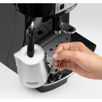 Delonghi | Coffee Maker | ECAM22.115.B Magnifica S | Pump pressure 15 bar | Built-in milk frother | Automatic | 1450 W | Black