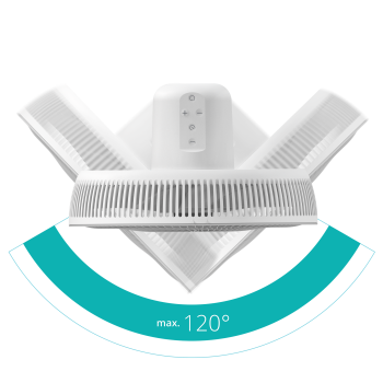 Duux Fan | Whisper Essence | Stand Fan | Grey | Diameter 33 cm | Number of speeds 7 | Oscillation | No