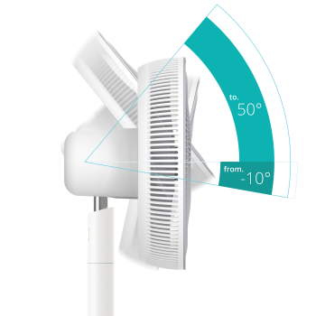 Duux Fan | Whisper Essence | Stand Fan | Grey | Diameter 33 cm | Number of speeds 7 | Oscillation | No