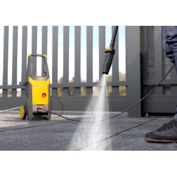 STANLEY SXPW14PE High Pressure Washer with Patio Cleaner (1400 W, 110 bar, 390 l/h) | Stanley 1400 W | 110 bar | 390 l/h