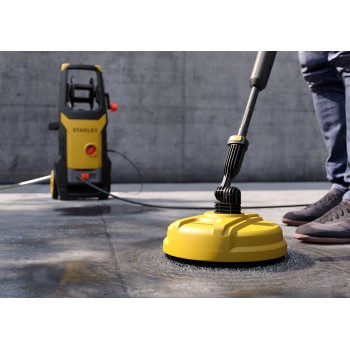 STANLEY SXPW16PE High Pressure Washer with Patio Cleaner (1600 W, 125 bar, 420 l/h) | Stanley 1600 W | 125 bar | 420 l/h