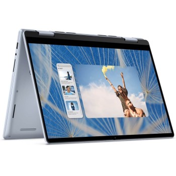 Inspiron 14 2in1 | Ice Blue | 14 " | WVA | Touchscreen | FHD+ | 1920 x 1200 pixels | Intel Core 7 | 150U | 16 GB | DDR5 | SSD 1000 GB | Intel Graphics | Windows 11 Pro | 802.11ax | Keyboard language English | Keyboard backlit | Warranty 36 month(s)