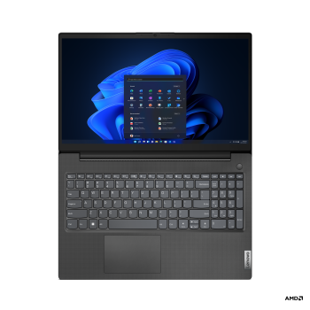 Lenovo Essential V15 G4 AMN | Black | 15.6 " | IPS | FHD | 1920 x 1080 pixels | Anti-glare | AMD Ryzen 5 | 7520U | 16 GB | Soldered LPDDR5 | 512 GB | AMD Radeon 610M Graphics | Windows 11 Pro | 802.11ax | 5.2 | English | Warranty 24 month(s) | Batter