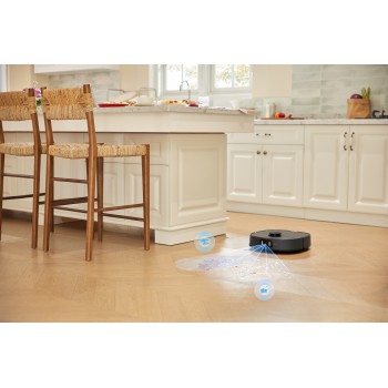 Midea V15 Robot Vacuum Cleaner, White | Midea Robot Vacuum Cleaner | V15 | Wet&Dry | 16200 Pa | Black
