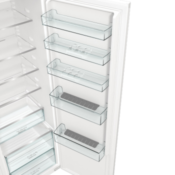 Gorenje Refrigerator | RI517E41WF | Energy efficiency class E | Built-in | Larder | Height 177.2 cm | Fridge net capacity 300 L | Display | 35 dB | White