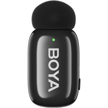 Boya | Mini-15 Ultracompact 2.4GHz Wireless Microphone System with Lightning plug | Black