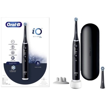 Oral-B Electric Toothbrush | iO6s | Rechargeable | For adults | Number of brush heads included 1 | Number of teeth brushing modes 5 | Black Lava