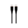 Cablexpert Premium Silicon Type-C Power Delivery (PD) Charging and Data Cable, 1.5 m | CC-USB2S-CMCM-1.5M-BK