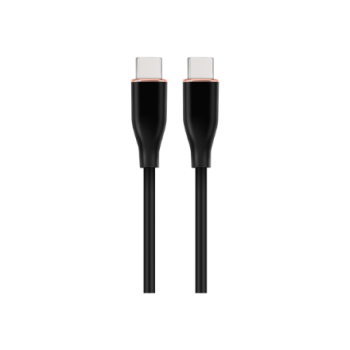 Cablexpert Premium Silicon Type-C Power Delivery (PD) Charging and Data Cable, 1.5 m | CC-USB2S-CMCM-1.5M-BK Cablexpert Premium Silicon Type-C Power Delivery (PD) Charging and Data Cable, 1.5 m | CC-USB2S-CMCM-1.5M-BK