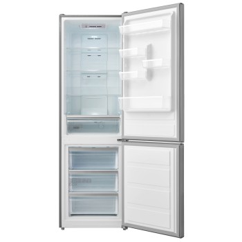 Midea Refrigerator | MDRB424FGE02I | Energy efficiency class E | Free standing | Combi | Height 188 cm | No Frost system | Fridge net capacity 224 L | Freezer net capacity 86 L | 42 dB | Grey