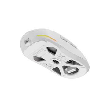 Genesis Zircon 660 PRO | Wireless/Wired | Gaming Mouse | 2.4 GHz, Bluetooth, USB | White