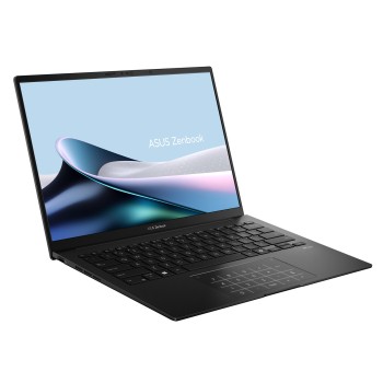 Asus Zenbook 14 UM3406HA-QD144W | Jade Black | 14 " | OLED | WUXGA | 1920 x 1200 pixels | Glossy | AMD Ryzen 7 | 8840HS | 16 GB | LPDDR5X | Solid-state drive capacity 1000 GB | AMD Radeon Graphics | Windows 11 Home | 802.11ax | Bluetooth version 5.3 