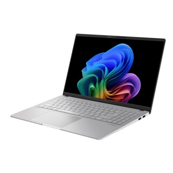 Asus Vivobook S S5507QA-MA112W | Cool Silver | 15.6 " | OLED | 3K | 2880 x 1620 pixels | Glossy | Snapdragon X Elite | X1E 78 100 | 32 GB | LPDDR5X | Solid-state drive capacity 1000 GB | Qualcomm Adreno GPU | Windows 11 Home | 802.11be | Bluetooth ve