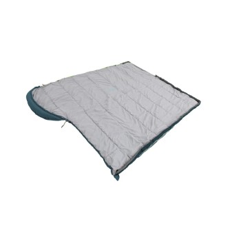 Outwell Campion Lux Teal | Sleeping Bag | -16/5 °C | 2 way open - auto lock, L-shape