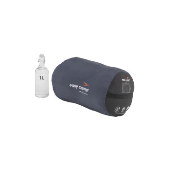 Easy Camp Raven Square Double 5°C | Sleeping Bag | 220 x 150 cm | -9 to 10 °C | Two-way open-end, L-shaped, autolock