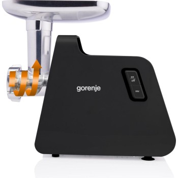 Gorenje Meat grinder | MG2001SB | Black/Stainless Steel | 2000 W | Number of speeds 1 | Throughput (kg/min) 2.6