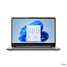Lenovo IdeaPad 3 17IAU7 | Arctic Grey | 17.3 " | TN | HD+ | 1600 x 900 pixels | Anti-glare | Intel Core i3 | i3-1215U | 8 GB | Soldered DDR4 | Solid-state drive capacity 128 GB | Intel UHD Graphics | Windows 11 Home in S mode | 802.11ax | Bluetooth v