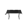 Genesis | Modular Gaming Desk | Holm 140 RGB | Anthracite Black