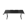 Genesis | Modular Gaming Desk | Holm 180 RGB | Anthracite Black