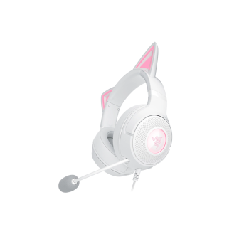 Razer Headset | Kraken Kitty V2 | Wired | Over-ear | Microphone | Noise canceling | White