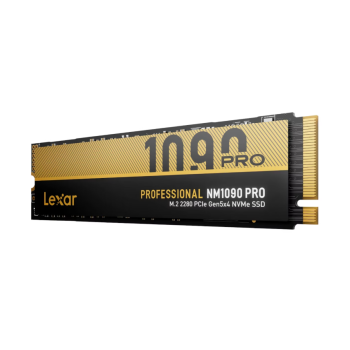 Lexar SSD | NM1090 Pro | 4000 GB | SSD form factor M.2 2280 | Solid-state drive interface PCIe Gen 5x4 | Read speed 14000 MB/s | Write speed 13000 MB/s