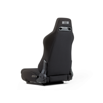 Next Level Racing | Premium PU Leather | Reclining Seat | ERS3 Elite PU Leather & Suede Edition | Black