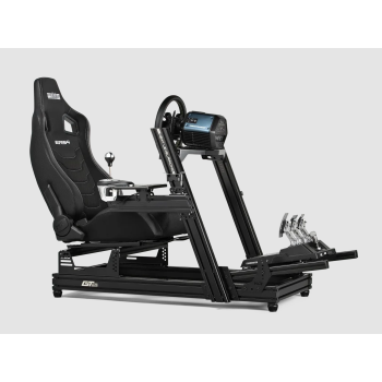 Next Level Racing | SIMAERO Mesh Fabric | Reclining Seat | ERS4 Elite Fabric & SimAero Mesh Edition | Black