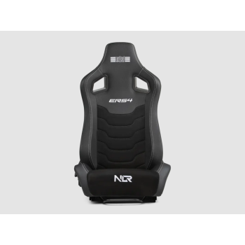 Next Level Racing | PU Leather and Suede | Reclining Seat | ERS4 Elite PU Leather & Suede Edition | Black