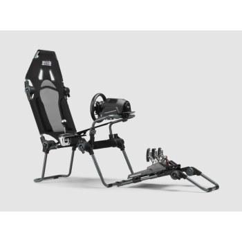 Next Level Racing | Foldable Formula and GT Cockpit | F-GT Lite Grey Edition | Grey and Black