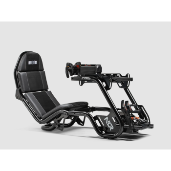 Next Level Racing | Steel | Racing Simulator Cockpit | F-GT Pro Formula and GT Black Edition | Black