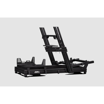 Next Level Racing | Aluminum; Carbon Steel | Racing Simulator Cockpit | GTElite Wheel Plate Edition | Black
