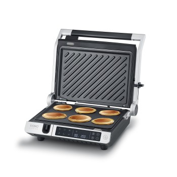 Caso Double Contact Grill with Thermocontrol | SteakMaster Pro | Contact grill | 2000 W | Stainless Steel/Black