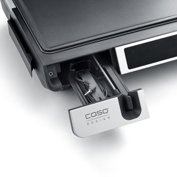Caso Double Contact Grill with Thermocontrol | SteakMaster Pro | Contact grill | 2000 W | Stainless Steel/Black