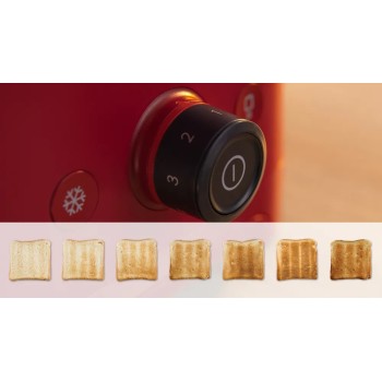 Bosch Compact Toaster | TAT3M124 MyMoment | Number of slots 2 | Housing material Plastic | Red