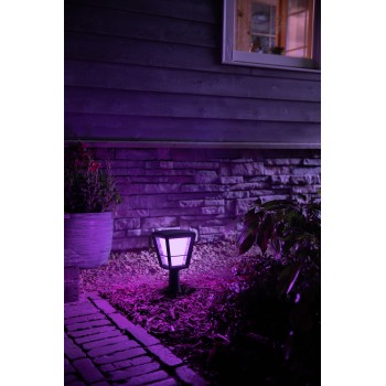 Philips Hue WCA Econic Outdoor Pedestal Lantern | 15 W | 2000-6500 Hue White Colour Ambiance