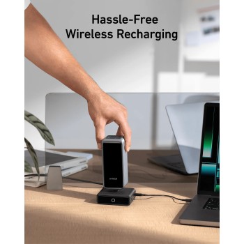 Anker Prime Charging Base for Power Bank, 100W | A1902311 | Black