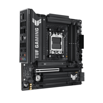 Asus TUF GAMING B850M-PLUS WIFI | Processor family AMD | Processor socket AM5 | DDR5 | Supported hard disk drive interfaces M.2, SATA | Number of SATA connectors 4