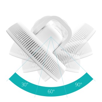 Duux Fan | Whisper Flex 2 | Stand Fan | White | Diameter 34 cm | Number of speeds 30 | Oscillation | 2-21.5 W | Yes