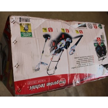 SALE OUT. Cordless lawn mower ELEM, 20 V, 2 x 2.0 Ah, 33 cm, 30 l, includes a lawn mower and leaf blower | Sourcing DAMAGED PACKAGING