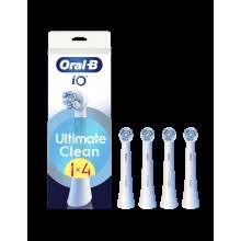 Oral-B Replaceable toothbrush heads | iO UltimateClean | Heads | For adults | Number of brush heads included 4 | White