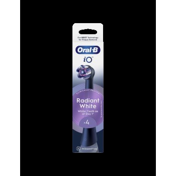 Oral-B Replaceable toothbrush heads | iO Whitening | Heads | For adults | Number of brush heads included 4