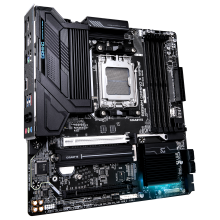 Gigabyte B850M GAMING X WIFI6E | Processor family AMD | Processor socket AM5 | DDR5 SDRAM | Supported hard disk drive interfaces M.2, SATA | Number of SATA connectors 4 | Micro ATX
