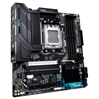 Gigabyte B850M GAMING X WIFI6E | Processor family AMD | Processor socket AM5 | DDR5 SDRAM | Supported hard disk drive interfaces M.2, SATA | Number of SATA connectors 4 | Micro ATX