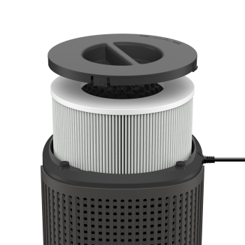 Duux Smart Air Purifier | Bright 2 | 4-22 W | Suitable for rooms up to 42 m² | Black